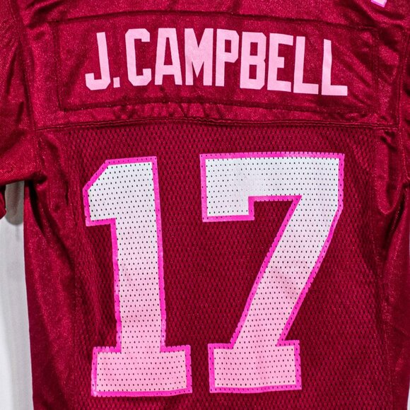 Washington Redskins Jason Campbell Reebok Jersey Youth Small NFL Breast Cancer - Picture 12 of 16